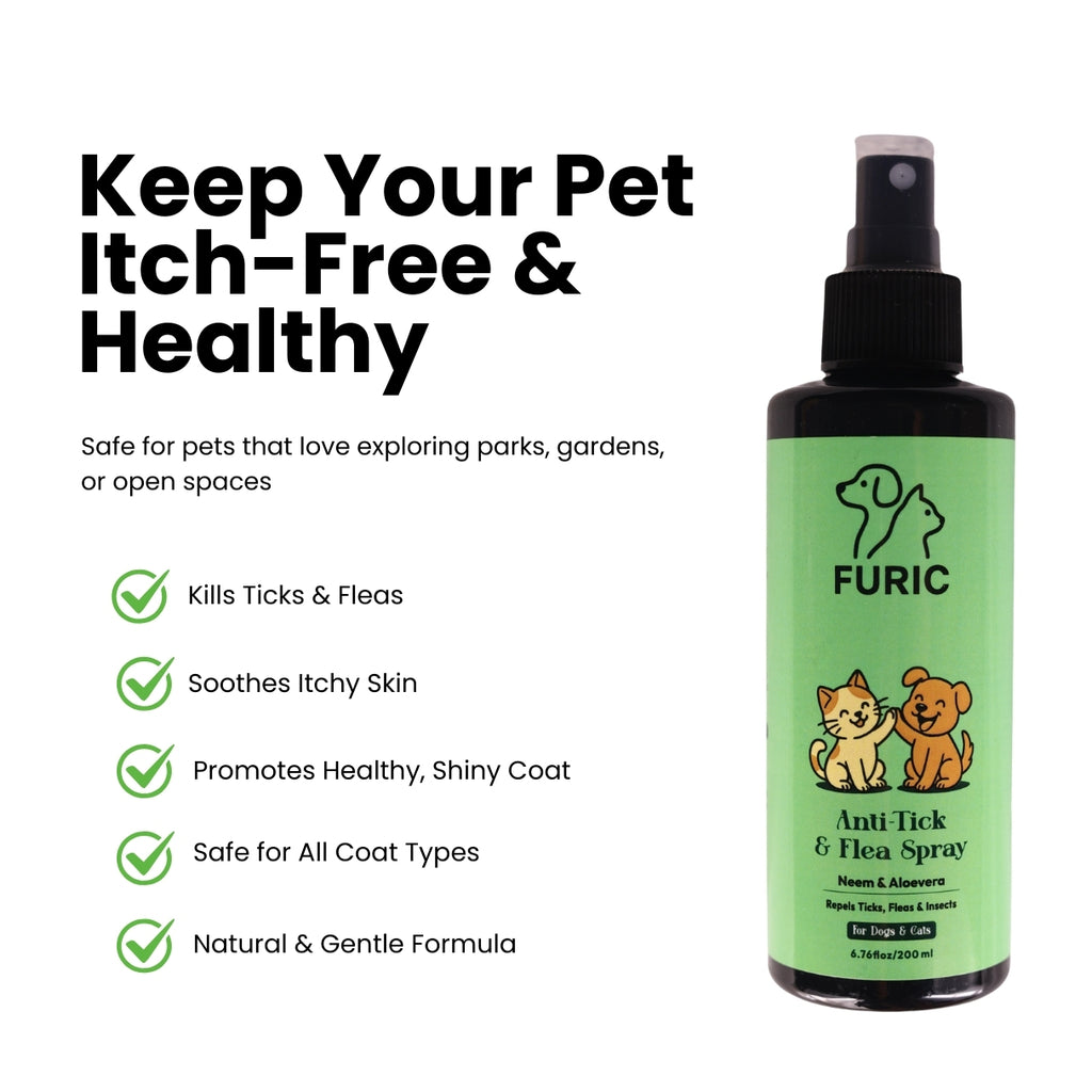 Tick Spray And Shampoo Combo