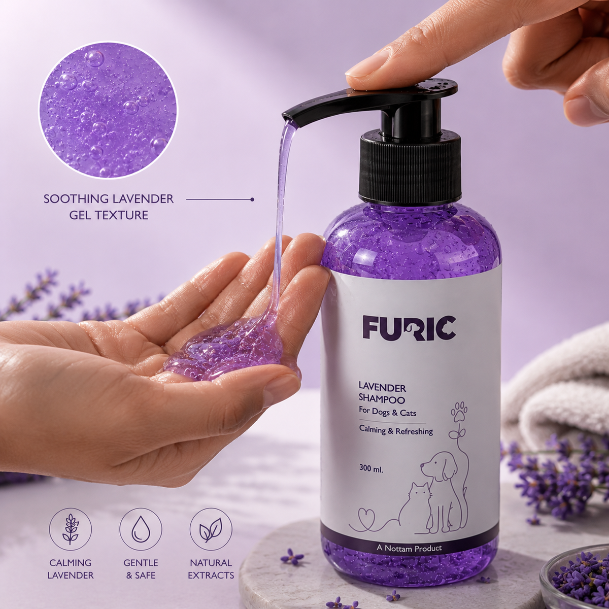 Furic Lavender Luxe Shampoo