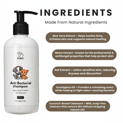 Anti Bacterial Shampoo - 300ml