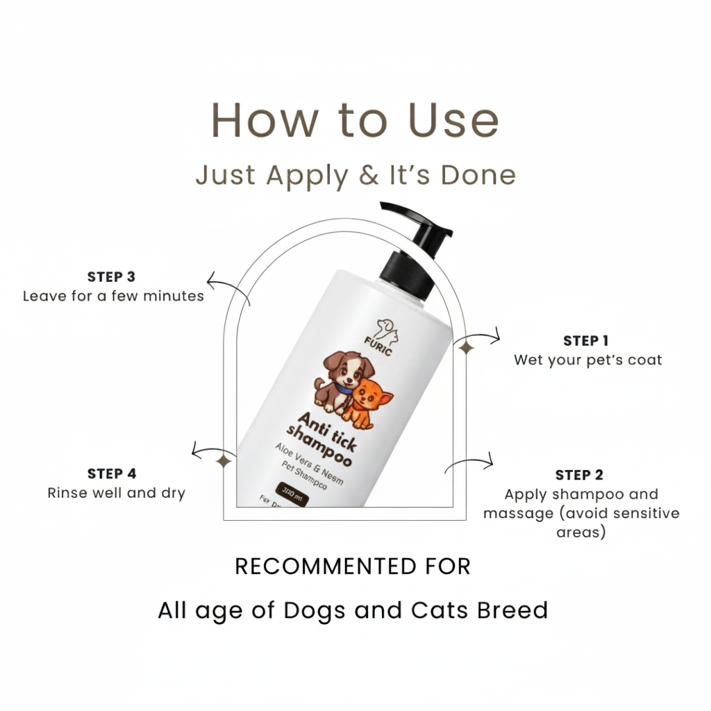 Tick And Flea Shampoo - 300ml