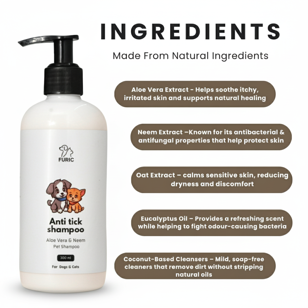 Tick And Flea Shampoo - 300ml